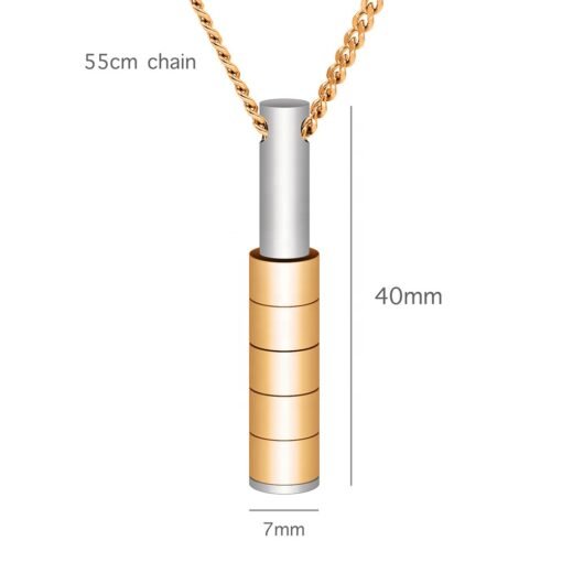 NewSeason Jewelry Custom Bar Necklace Stainless Steel Personalized Shopify Fulfillment Agent Engraved Family Name Beaded Pedant - 图片 3