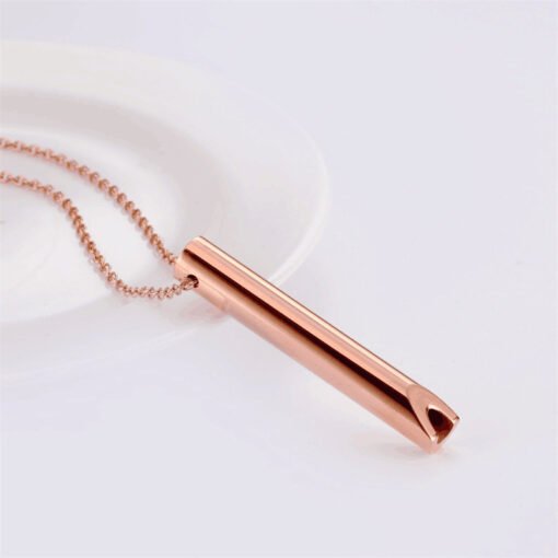 NewSeason Jewelry Hot Selling Fashion Women Jewelry Pendant Engraved Custom Logo Waterproof Relief Stainless Steel Yoga Men Necklaces - Image 12