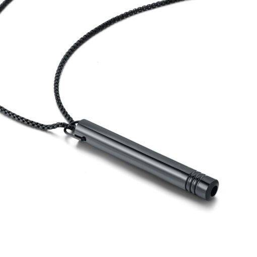 NewSeason Jewelry Hot Selling Fashion Women Jewelry Pendant Engraved Custom Logo Waterproof Relief Stainless Steel Yoga Men Necklaces - Image 13