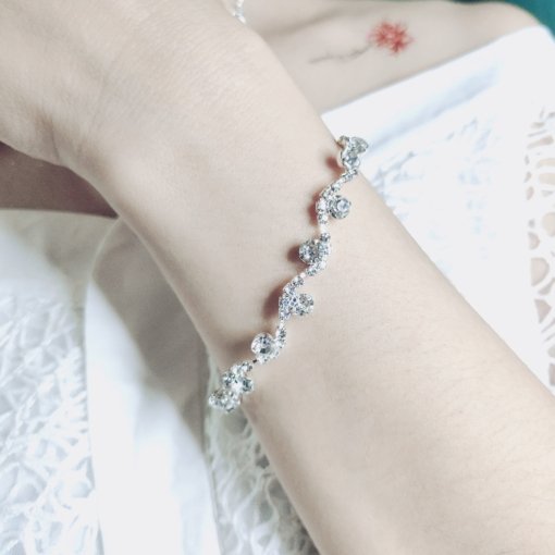 Factory wholesale simple fashion jewelry suit bridal necklace elegant jewelry 425 earrings fashion all-matching - Image 10