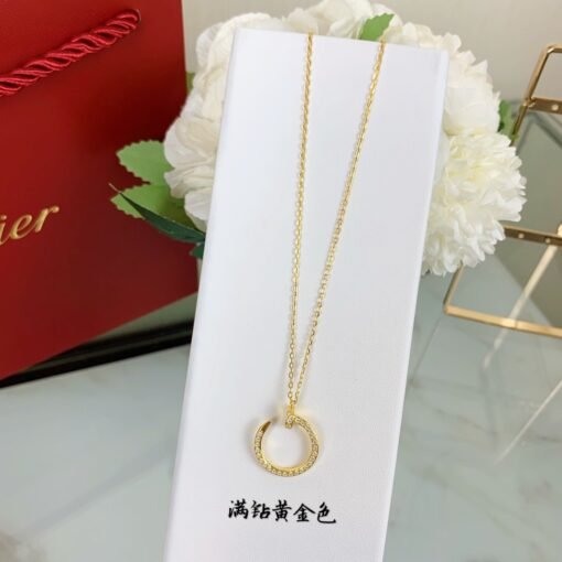 Cartier full diamond nail necklace - 图片 6