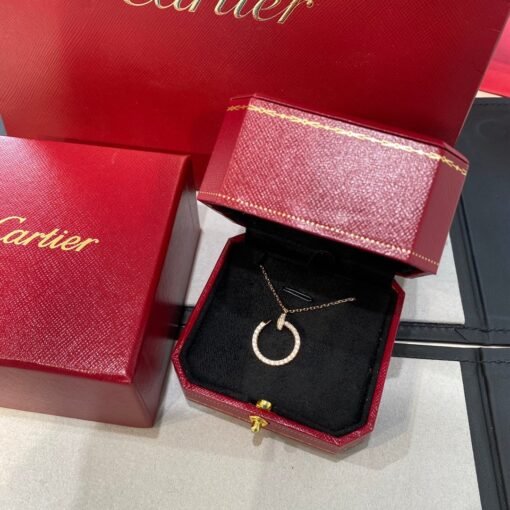 Cartier Nail necklace with diamond