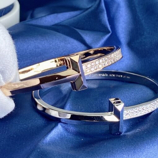 New Tiffany wide diamond bracelet (suitable for wrist circumference 14-16) - 图片 6