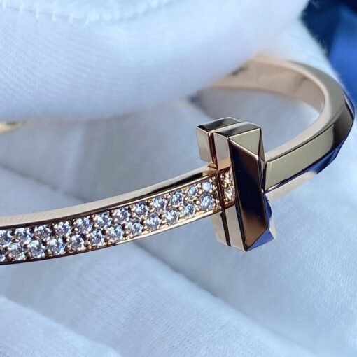 New Tiffany wide diamond bracelet (suitable for wrist circumference 14-16) - 图片 5