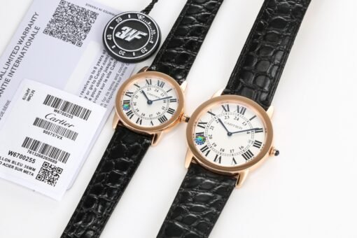 3WF Top Cartier RONDE DE CARTIER London CARTIER Watch SRN0021 and W6700155 Models - 图片 6