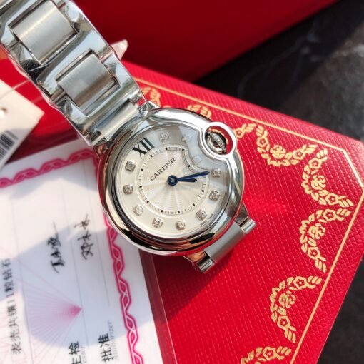 Cartier Blue Balloon Quartz Diamond Model
Size 28mm Currently one of the most popular styles in the world, - Image 5