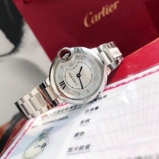 Cartier Blue Balloon Quartz Diamond Model
Size 28mm Currently one of the most popular styles in the world, - 图片 5