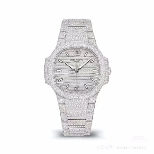 Patek Philippe 7118 Ladies Nautilus Limited Edition with full diamonds - Image 5