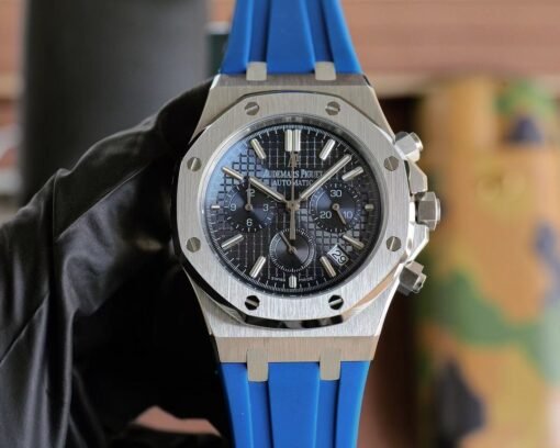 Audemars Piguet AP Royal Oak series coated glass size 42mm*14mm waterproof tape with AP original pin buckle - 图片 2