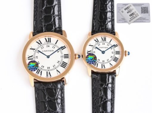 3WF Top Cartier RONDE DE CARTIER London CARTIER Watch SRN0021 and W6700155 Models - 图片 2