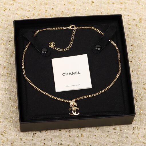 [23P Cross Necklace] Chanel  The classic double C necklaces that are available every season are all jewelry-level - Image 2