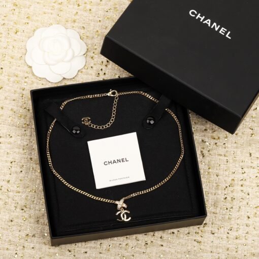 [23P Cross Necklace] Chanel  The classic double C necklaces that are available every season are all jewelry-level