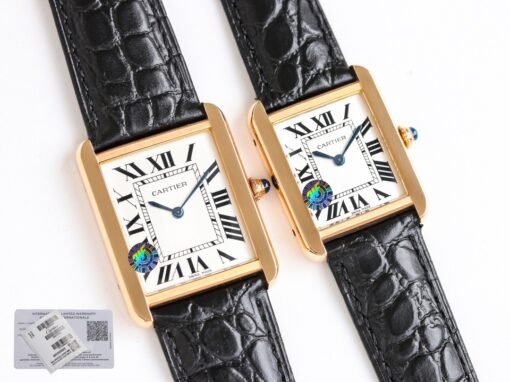 3wf's upgraded version of Cartier Tank W5200003 and W5200005