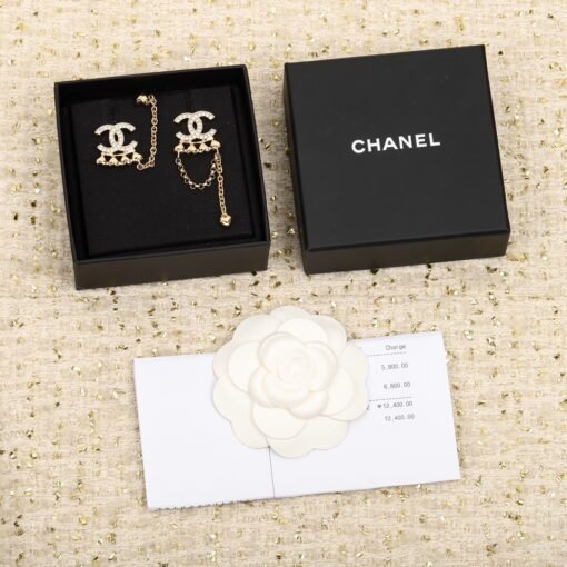 Chanel 23c Love Asymmetric Tassel EarringsThe entire series of "202Early Spring New Style&quot