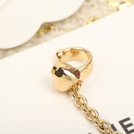 Chanel 23c Love Asymmetric Tassel EarringsThe entire series of "202Early Spring New Style&quot - Image 4