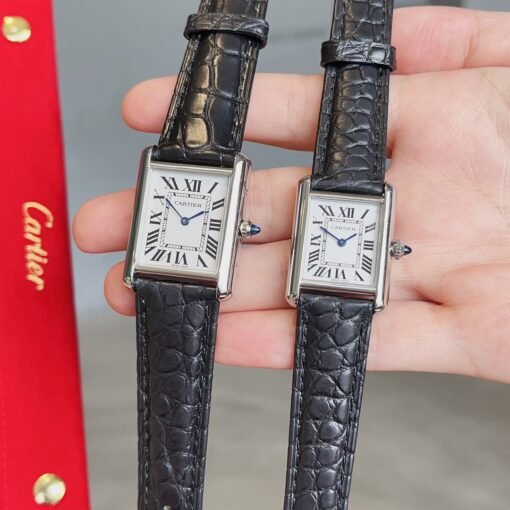 Cartier Tank Tant Must! American Milwaukee Alligator Leather Haute Couture Edition Six colors available Cartier's newatchTankMust watch