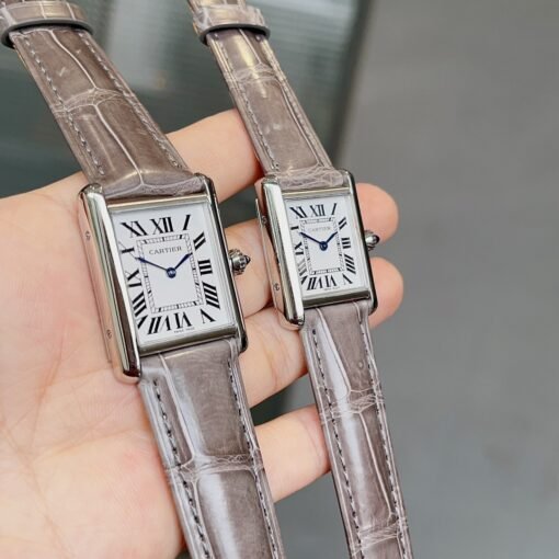 Cartier Tank Tant Must! American Milwaukee Alligator Leather Haute Couture Edition Six colors available Cartier's newatchTankMust watch - 图片 6