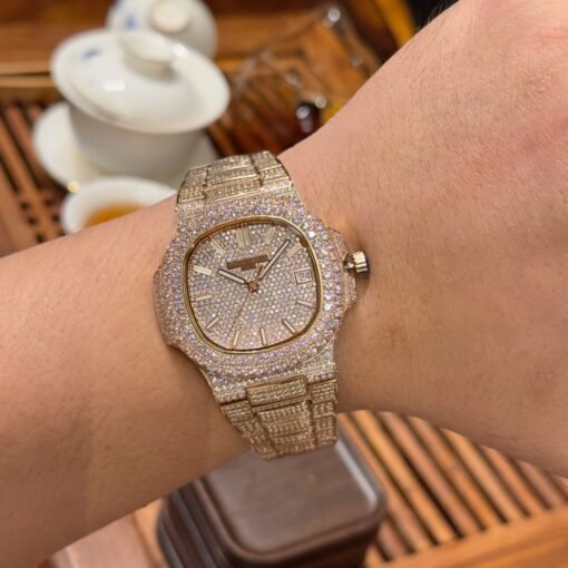 Patek Philippe Nautilus Starry Sky Edition with Big Diamond Beze - Image 7