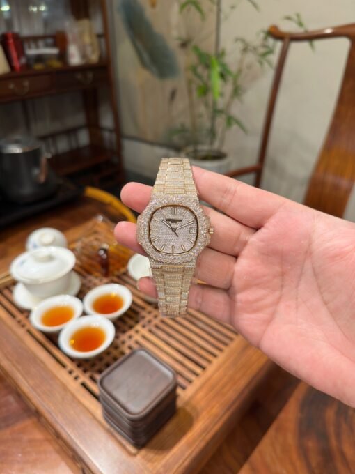 Patek Philippe Nautilus Starry Sky Edition with Big Diamond Beze