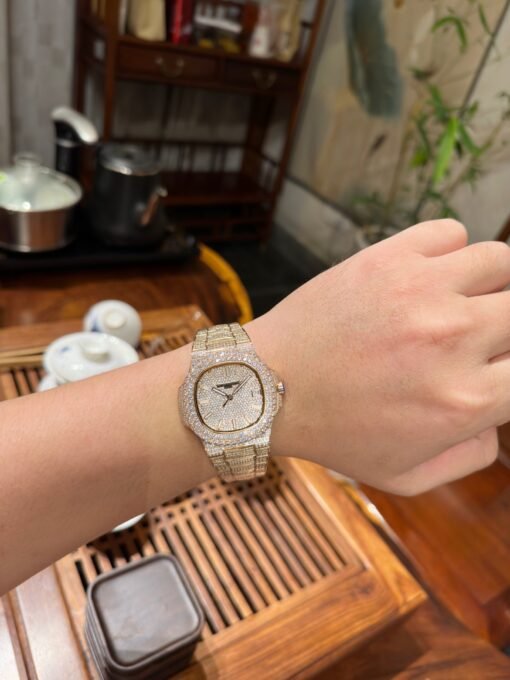 Patek Philippe Nautilus Starry Sky Edition with Big Diamond Beze - Image 3