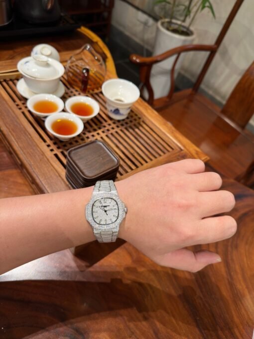 Patek Philippe Nautilus Starry Sky Edition with Big Diamond Beze - Image 2