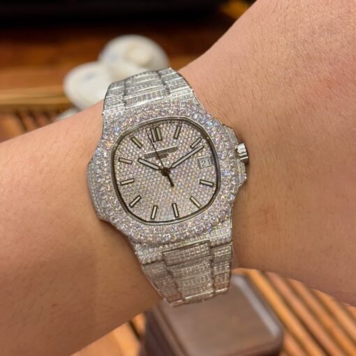 Patek Philippe Nautilus Starry Sky Edition with Big Diamond Beze - Image 7