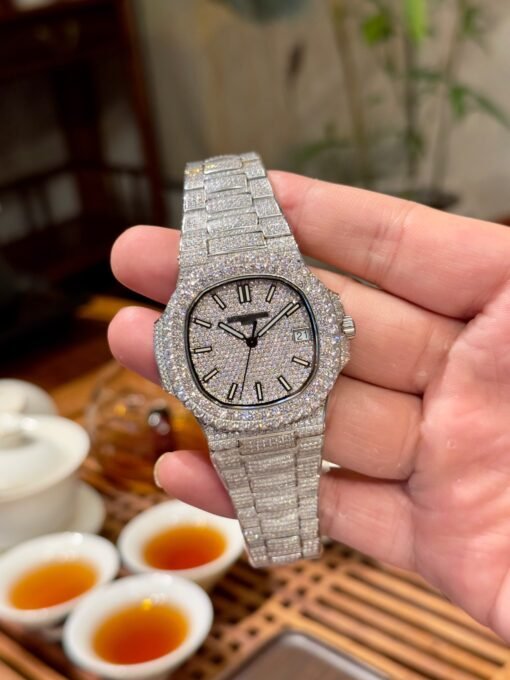 Patek Philippe Nautilus Starry Sky Edition with Big Diamond Beze - Image 5