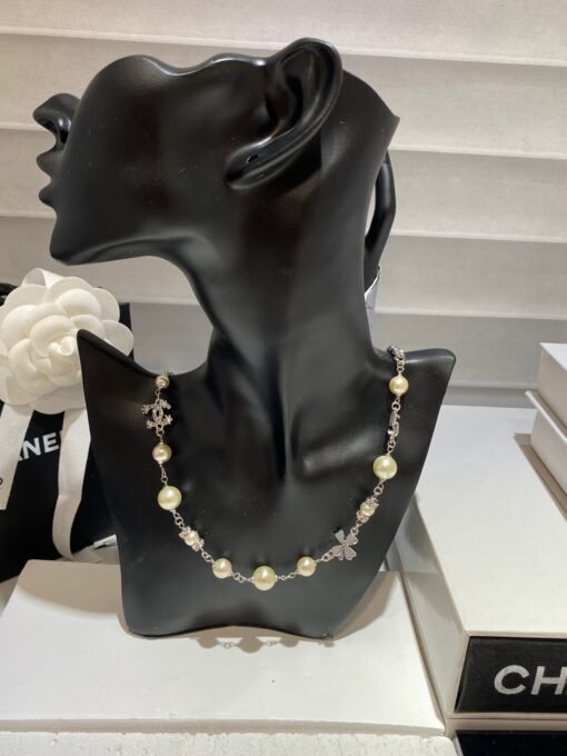 Four-leaf clover star pearl necklace - Image 6