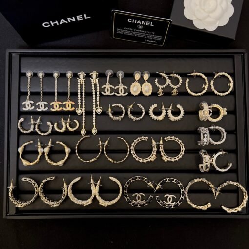 Chanel earrings collection - Image 5