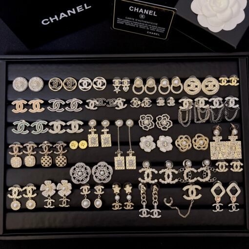 Chanel earrings collection