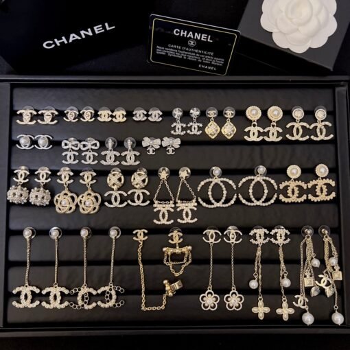 Chanel earrings collection - Image 2