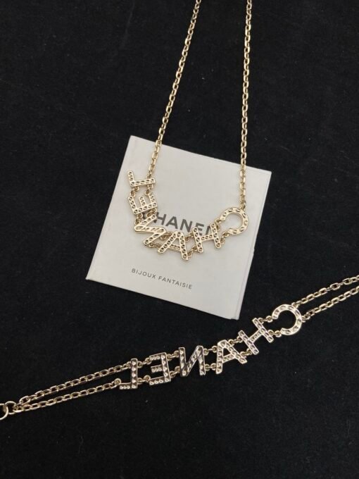 Necklace  Bracelet earrings
@Chanel Letter Set
A thousand-year classic model, a must-have for fashionable essence, agile and lively - Image 9