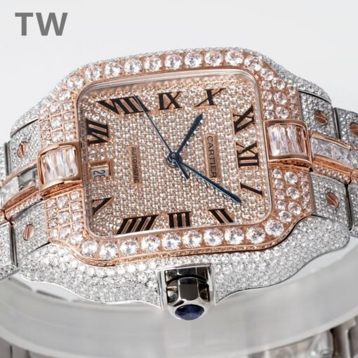 TW's newatchCartier Santos starry sky is specially customized. - 图片 5