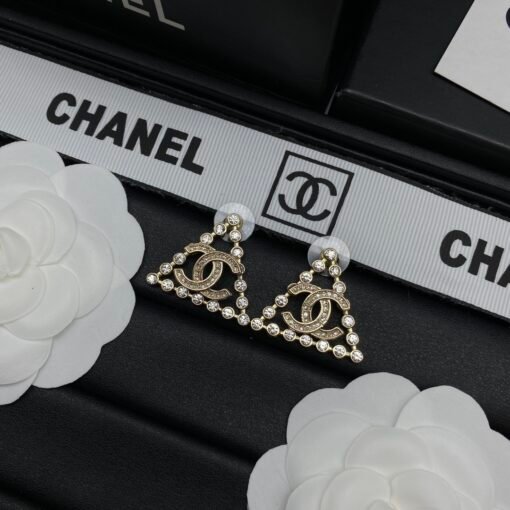 Chanel new stud earrings