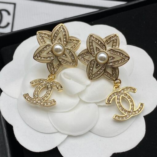 Chanel new stud earrings