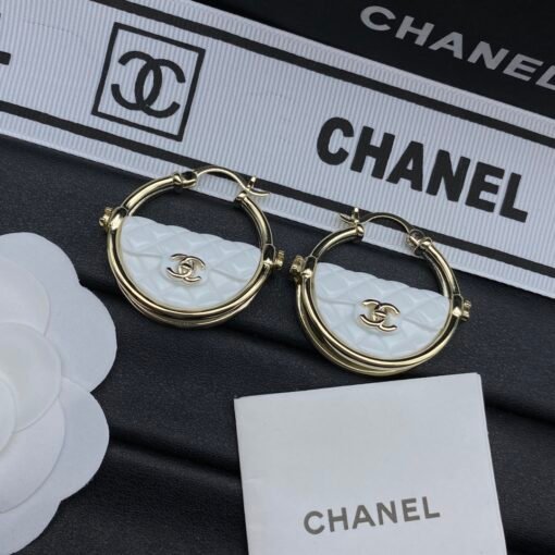 Chanel new stud earrings