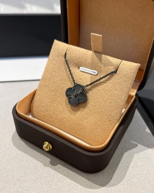 VCA Four Leaf Clover Necklace - Image 2