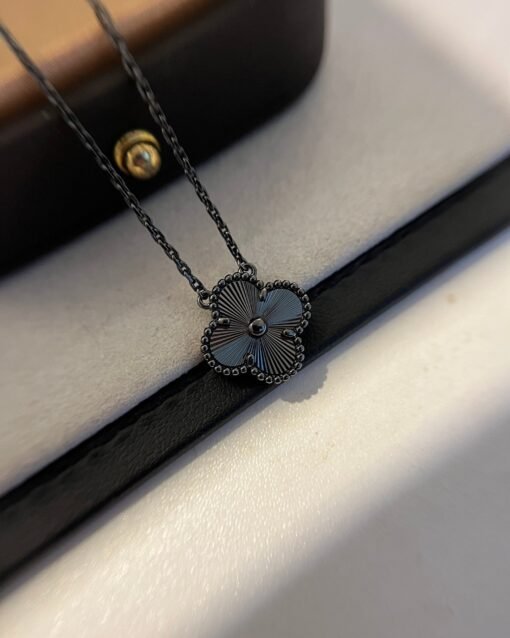 VCA Four Leaf Clover Necklace - Image 4