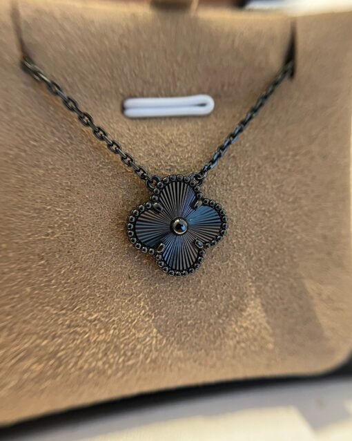VCA Four Leaf Clover Necklace - Image 3