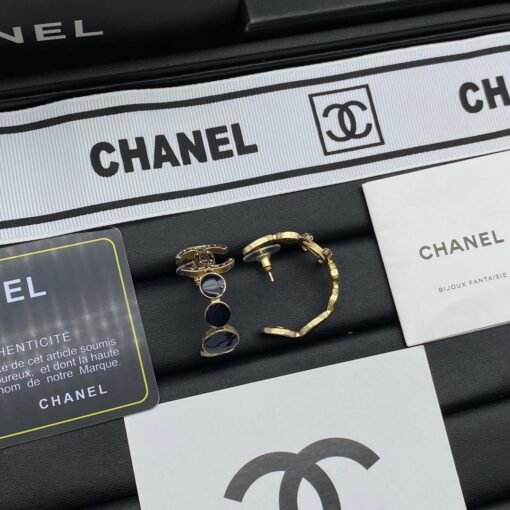 Chanel new stud earrings