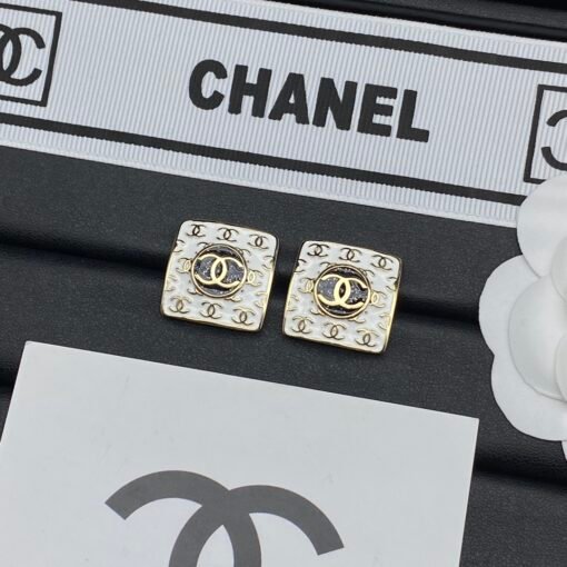 Chanel new stud earrings