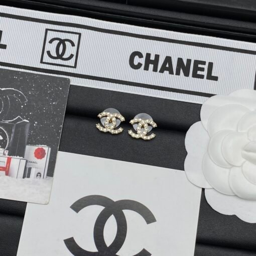 Chanel new stud earrings