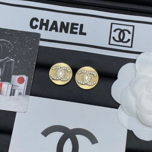 Chanel new stud earrings