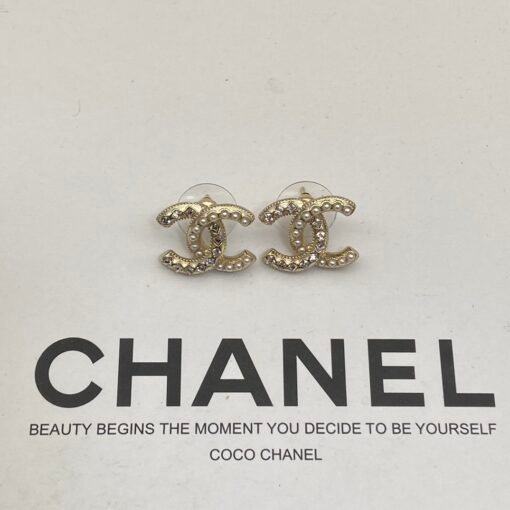Arrived today
@Chanel Double C Square Diamond Pearl Earrings
At first glance, high-end - Image 3