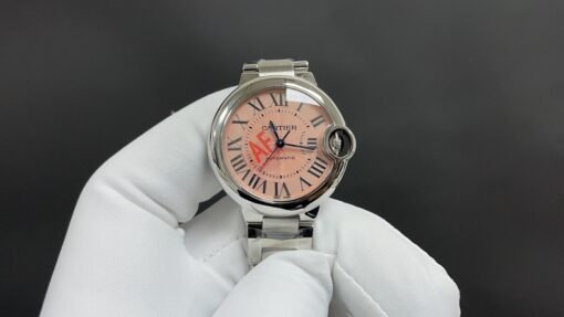 Cartier Blue Balloon White Shell Powder 33mm