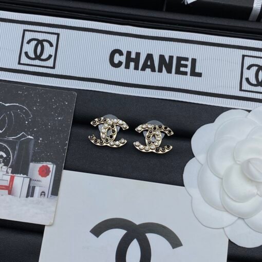 Chanel new stud earrings