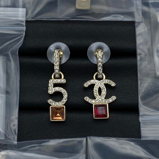 Chanel new stud earrings