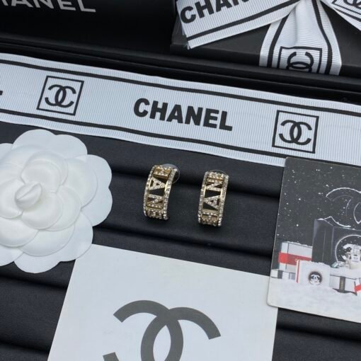Chanel new stud earrings