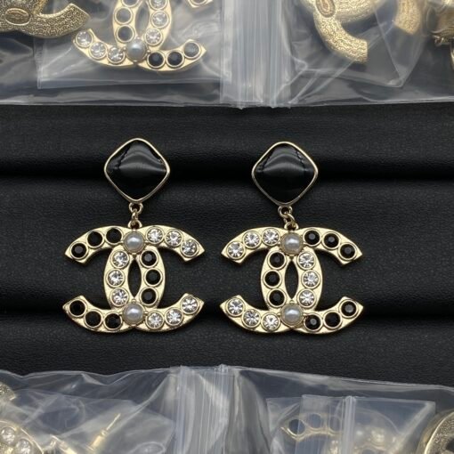 Chanel new stud earrings
