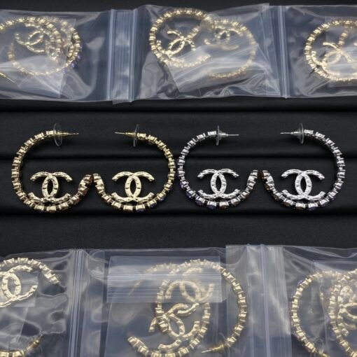 Chanel new stud earrings